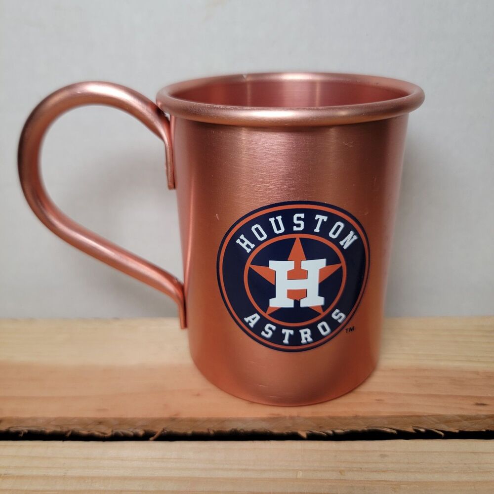 Houston Astros x Smirnoff Rose Gold Aluminum Mug